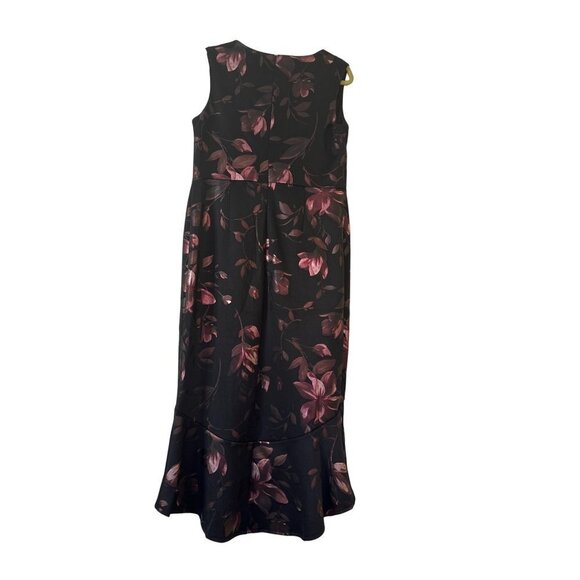 Enfocus Women's Sleeveless Hi Lo Dress Midi Size 14W Sku 2616 - Picture 9 of 11